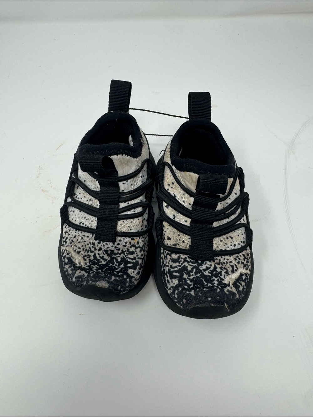 Kids Black and White Slip-On Athletic Shoes puma